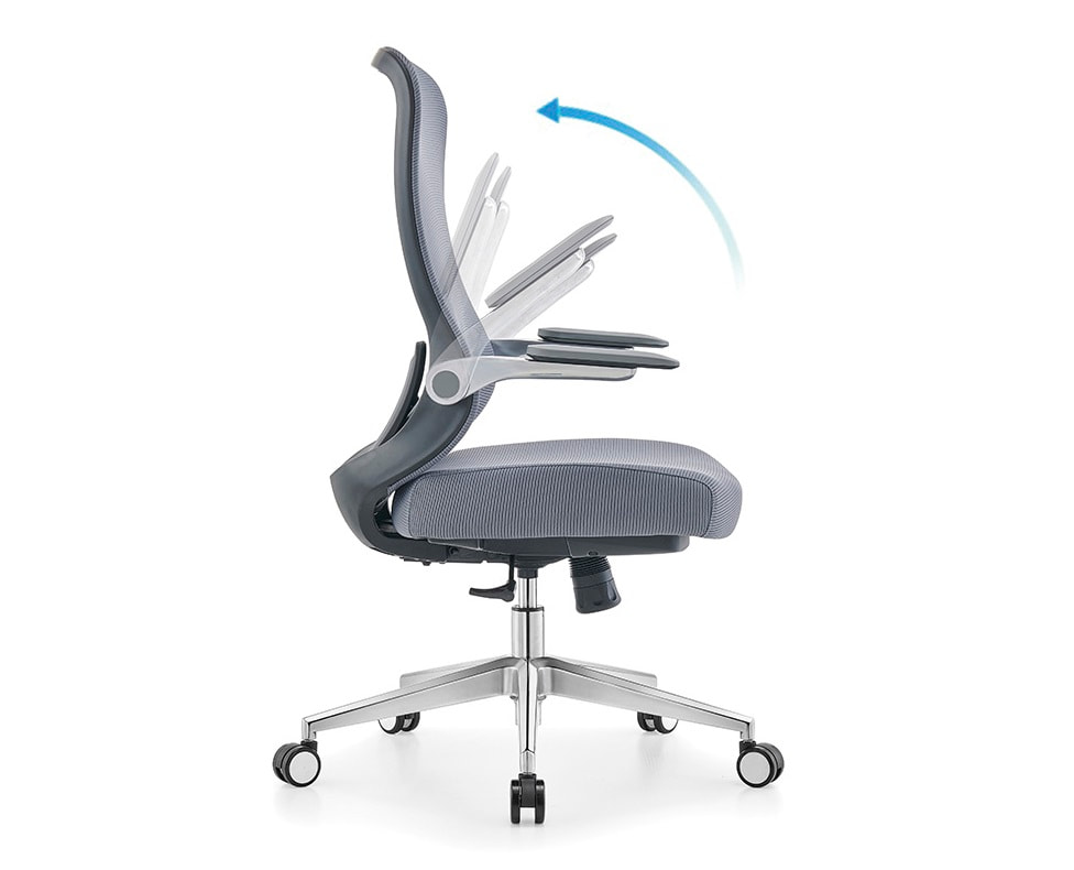 صندلی اداری تاشو با قابلیت جمع شدن و مدیریت فضا